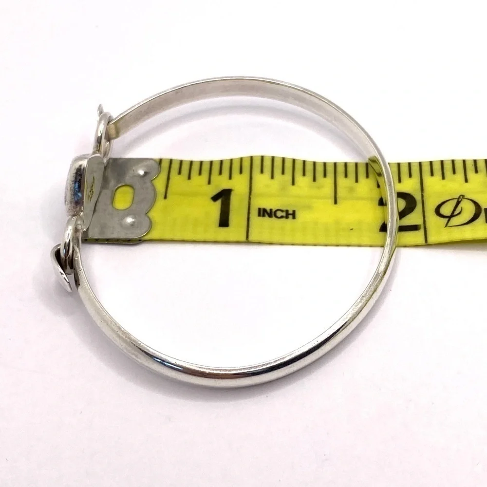 925 Sterling Mexico Cuff Kids 5.5” Bracelet